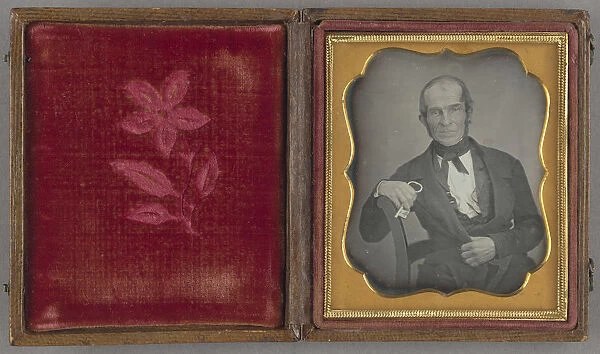 Man Key American 1844 Daguerreotype