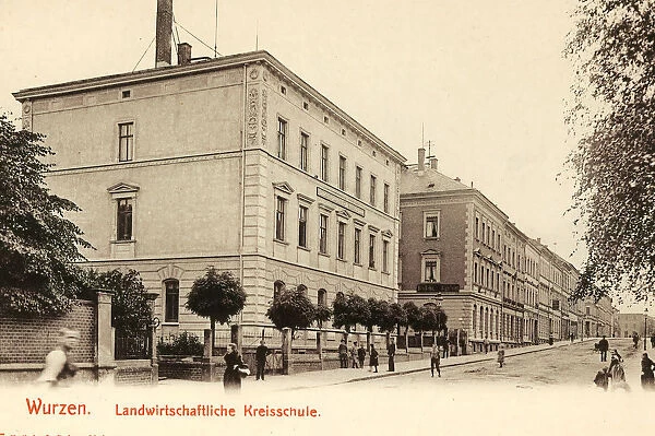 Schools Wurzen 1903 Landkreis Leipzig Landwirtschaftliche Kreisschule