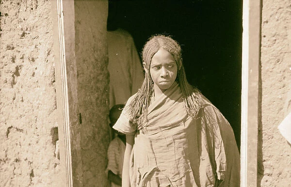 Sudan Khartoum Shambat Sudanese girl 1936