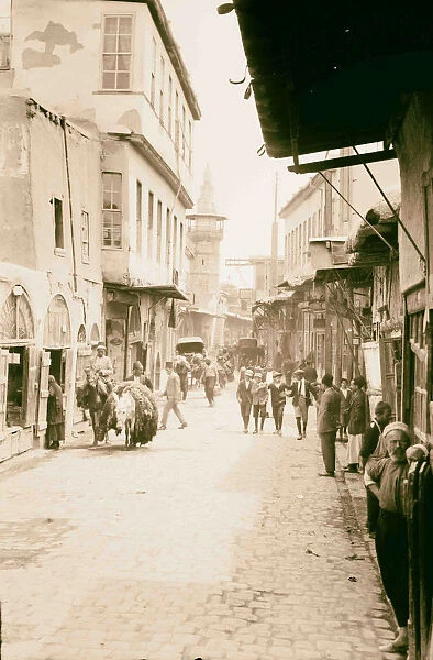 Syria Damascus Straight Street 1898