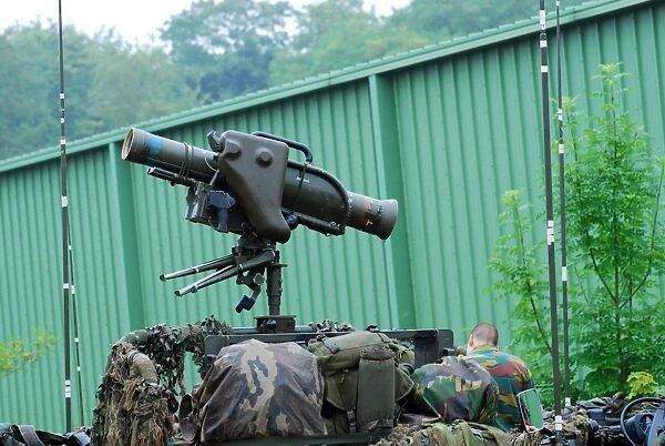 The Milan, guided anti-tank missile system