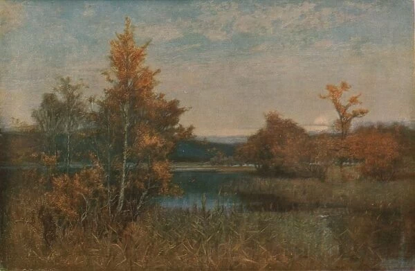 An Autumn Afterglow, 1886, (c1930). Creator: Alfred Edward East