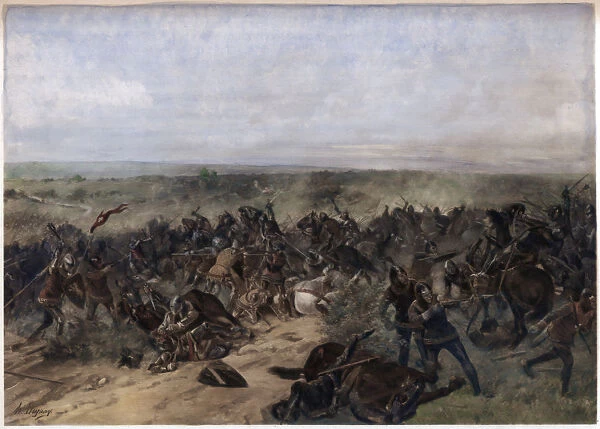 Battle of Crecy, 26th August 1346