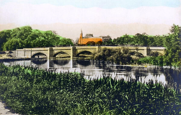 Bridge over the River Thames at Clifton Hampden, 1926. Artist: Cavenders Ltd