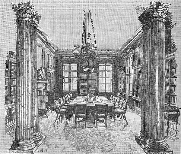 The Cabinet Room, 10 Downing Street, Westminster, London, 1906. Artist: HET