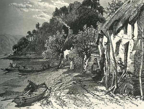 Dittisham, on the Dart, c1870