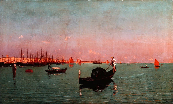 Gondola in the Lagoon, 1881