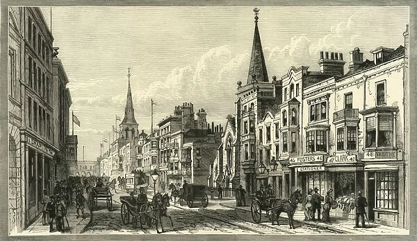 High Street, Southampton, 1898. Creator: Unknown