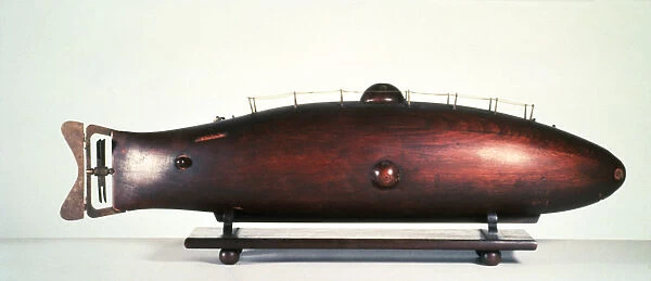 The Ictineo, submarine made by Narcis Monturiol