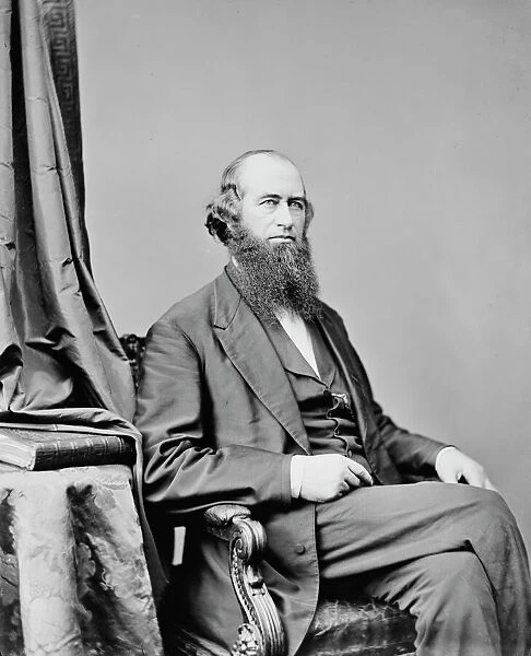Jacob Benton of New Hampshire, between 1860 and 1875. Creator: Unknown