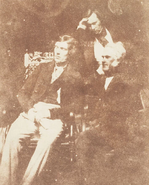 James Gordon, Dr. Hanna, and Mr. Cowan, 1843-47. Creators: David Octavius Hill
