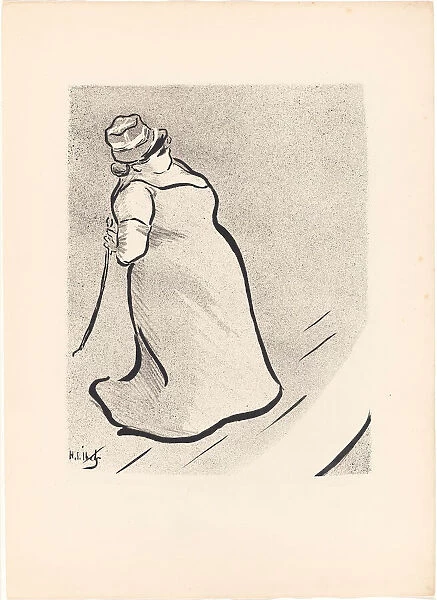 Jeanne Bloch, from Le Cafe-Concert, 1893. Creator: Henri-Gabriel Ibels