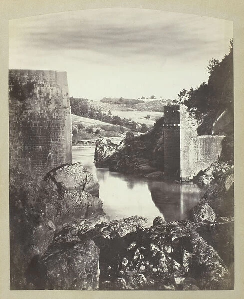 Landscape with Ruin, c. 1870. Creator: Felix Thiollier