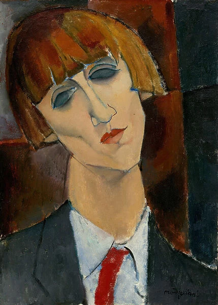 Madame Kisling, c. 1917. Creator: Amadeo Modigliani