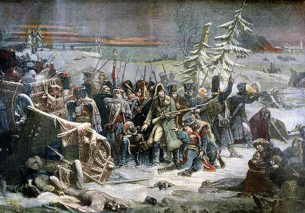 Marshall Ney during the retreat from Russia, (1812) 1894