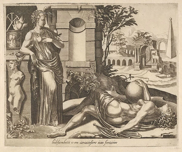 Patience as the Victor over Fortune from Six Sayings about Fortune, ca. 1560