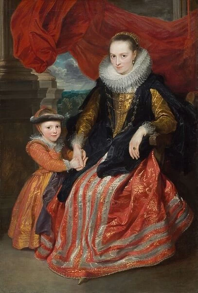 Susanna Fourment and Her Daughter, 1621. Creator: Anthony van Dyck