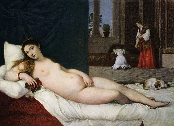 Venus of Urbino, c1538, (1937). Artist: Titian