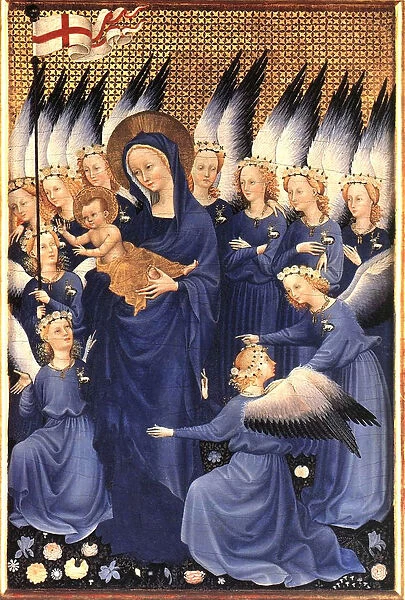 Virgin and Child with Angels, between 1395 and 1399