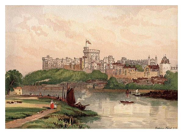 Windsor Castle, 1880