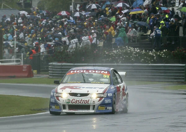 HOLDEN V8 SUPERCAR DRIVER GREG MURPHY WINS RACE 1 IN NEW ZEALAND TODAY