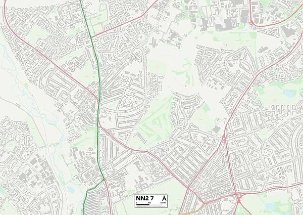 Northampton NN2 7 Map