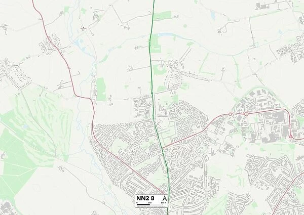 Northampton NN2 8 Map