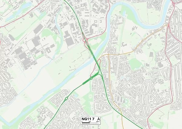 Nottingham NG11 7 Map