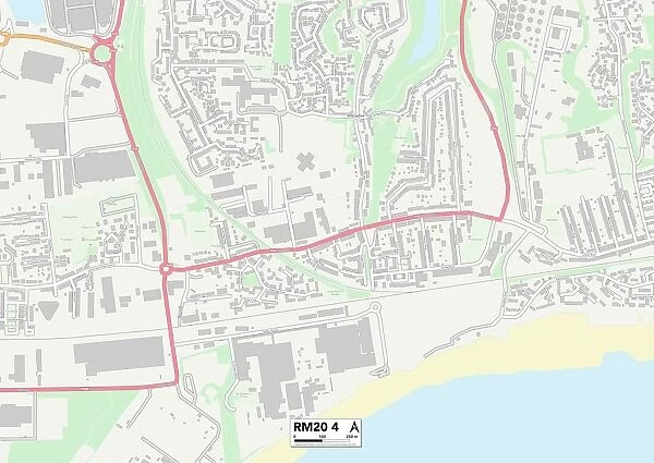 Thurrock RM20 4 Map