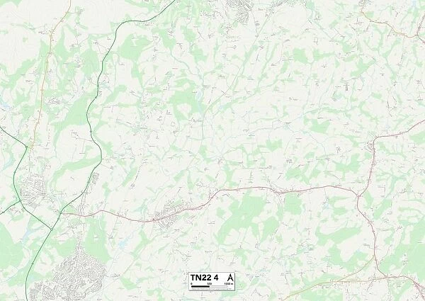 Wealden TN22 4 Map