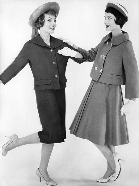 Clothing Fashion 1958: March 1958 P025316