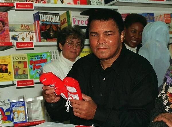 Muhammad Ali (Cassius Clay) former World Championship Boxer