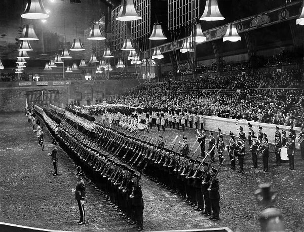 Royal Tournament. Parade of Navy, Army and Air Force. May 1936 P003714