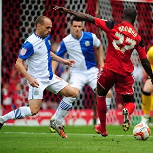 Adomah Scores the Winner: Bristol City vs. Blackburn Rovers, Championship 2012