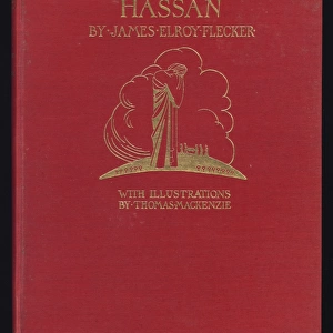 Book cover design, Hassan by James Elroy Flecker