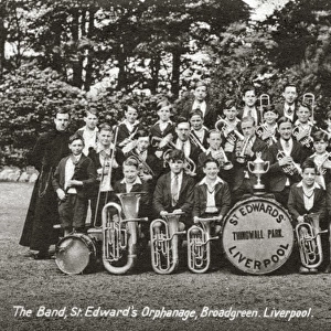 Boys Band, St Edwards Orphanage, Thingwall, Liverpool