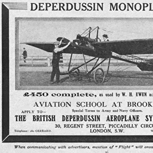 The British Deperdussin Aeroplane Syndicate Ltd. Deperd?