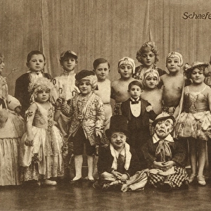 Cast of Schaefers Liliput Revue