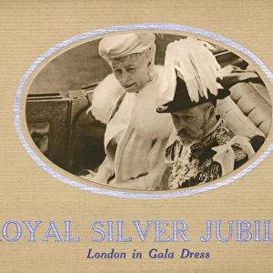 Cover design, Royal Silver Jubilee