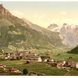 Engelberg Valley, general view, Bernese Oberland, Switzerlan