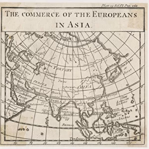 Europe Trade W. Asia Map