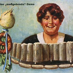 German Beerhouse Waitress