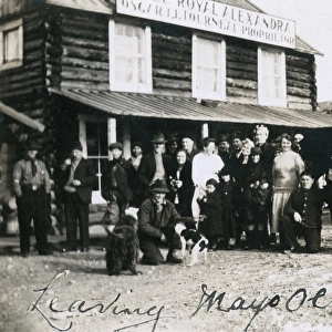 Group photo, Mayo, Yukon Territory, Canada