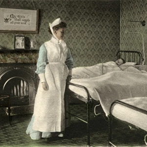 Hospital Ward at the NCH Childrens Home, Chipping Norton, O