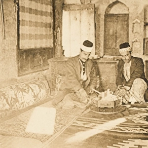 Interior in an Eastern Turkish house