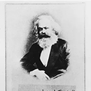 Karl Marx / Cabinet Photo
