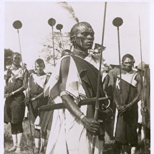 Kikuyu Warrior - Kenya, East Africa