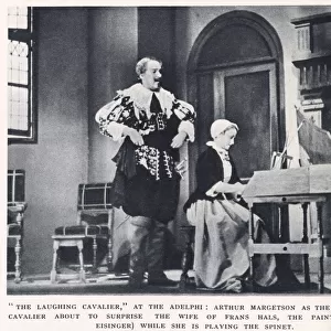 The Laughing Cavalier at The Adelphi Theatre, London: Arthur Margetson in the role of