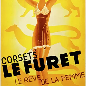 Le Furet Corsets Poster