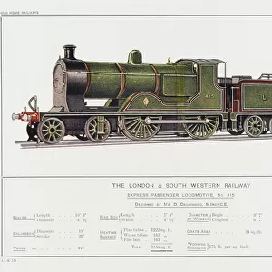London - South Western Railway Locomotive